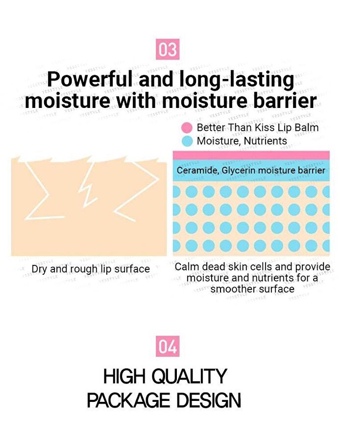 Mqny Better Than Kiss Lip Balm For Women - 3.5g