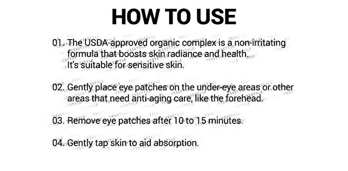 Hyaluron Dark Benone Peptide 9 Ampoule Eye Patch 60pcs - 60 pcs
