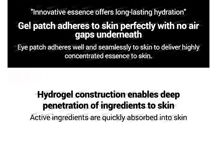 Hyaluron Dark Benone Peptide 9 Ampoule Eye Patch 60pcs - 60 pcs