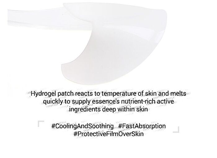 Hyaluron Dark Benone Peptide 9 Ampoule Eye Patch 60pcs - 60 pcs