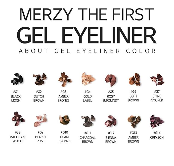 Merzy The First Gel Eyeliner - 14 Colors - #G2 Dutch Brown