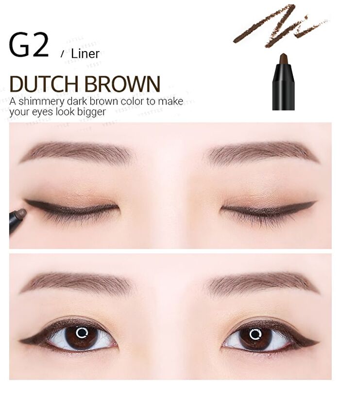 Merzy The First Gel Eyeliner - 14 Colors - #G4 Gold Label