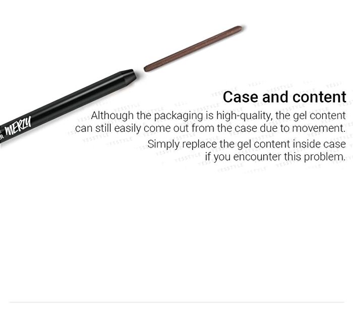 Merzy The First Gel Eyeliner - 14 Colors - #G4 Gold Label