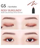 Merzy The First Gel Eyeliner - 14 Colors - #G5 Rosy Burgundy