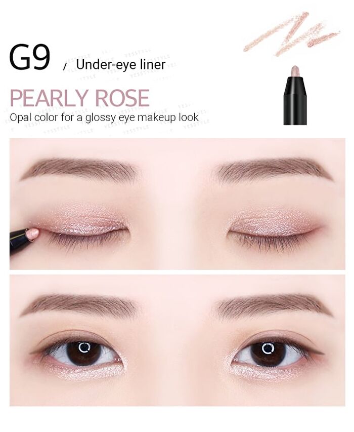 Merzy The First Gel Eyeliner - 14 Colors - #G5 Rosy Burgundy