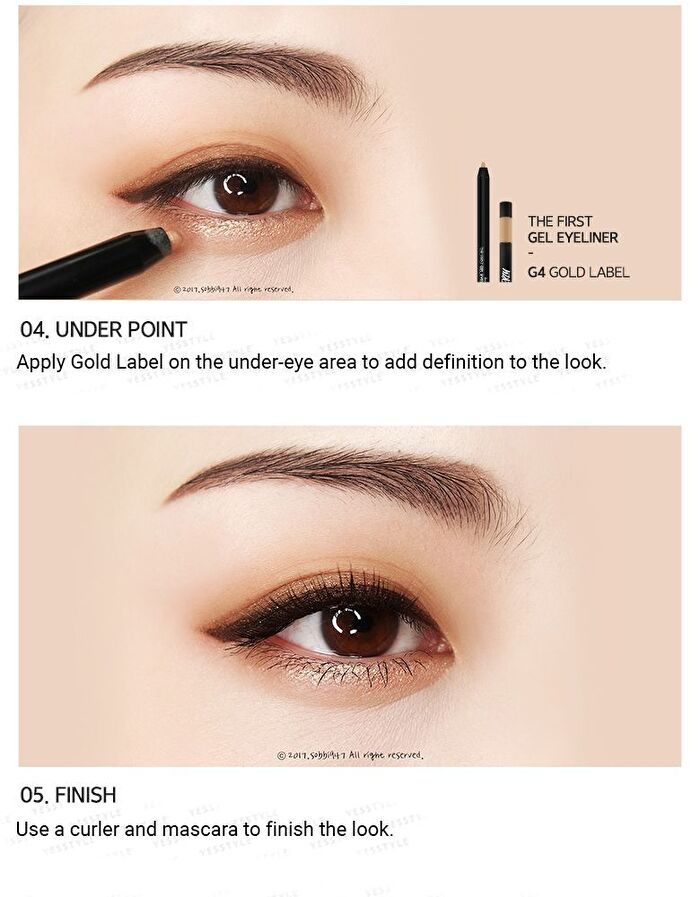 Merzy The First Gel Eyeliner - 14 Colors - #G5 Rosy Burgundy
