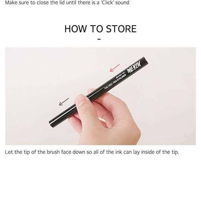 Merzy The First Pen Eyeliner - 3 Colors - #P2 Brownie