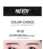 Merzy The First Brow Pencil - 4 Colors - #B4 Cashewnut Brown