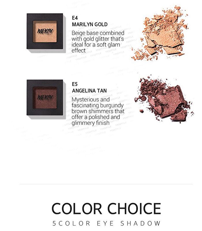 Merzy The First Eye Shadow - 5 Colors - #E1 Sophie Beige
