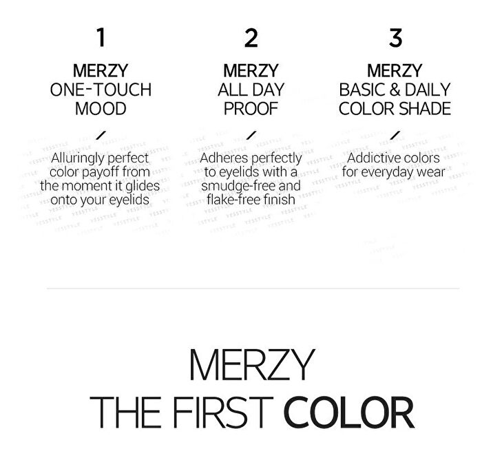 Merzy The First Eye Shadow - 5 Colors - #E3 Jennifer Brown