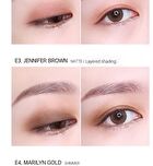 Merzy The First Eye Shadow - 5 Colors - #E3 Jennifer Brown