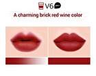 Merzy The First Velvet Tint Season 1 - 6 Colors - #V5 Peach Crush