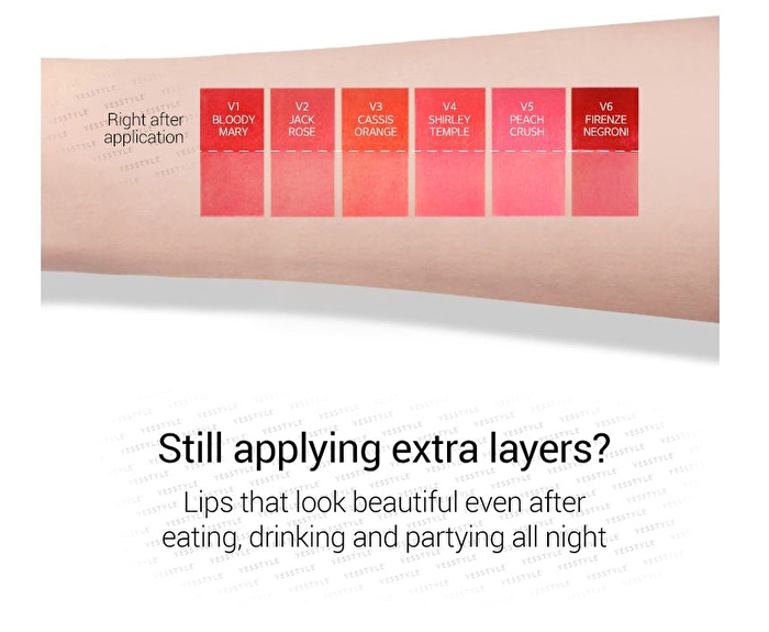 Merzy The First Velvet Tint Season 1 - 6 Colors - #V5 Peach Crush
