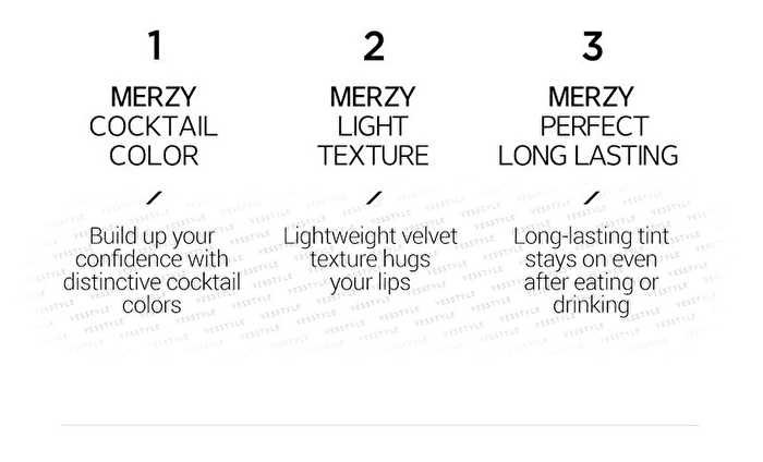 Merzy The First Velvet Tint Season 1 - 6 Colors - #V5 Peach Crush