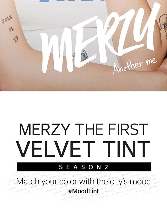Merzy The First Velvet Tint Season 2 - 6 Colors - #V11 Shanghai Red
