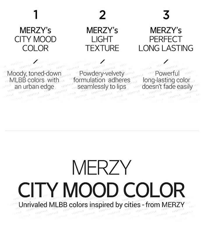Merzy The First Velvet Tint Season 2 - 6 Colors - #V11 Shanghai Red