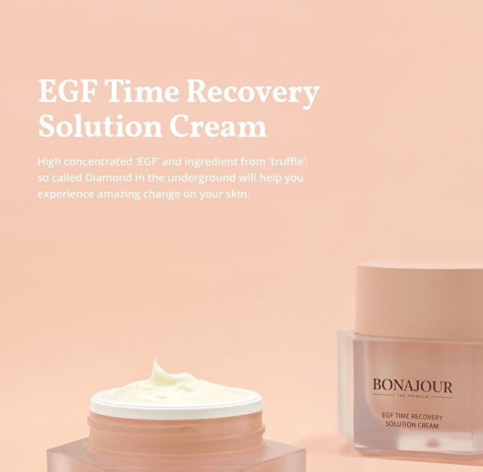 Bonajour EGF Time Recovery Solution Cream - 50ml