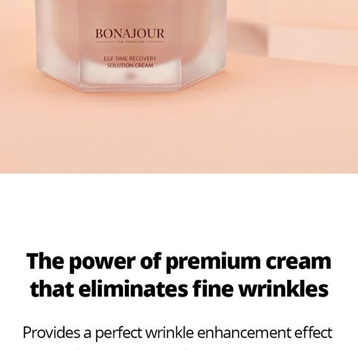 Bonajour EGF Time Recovery Solution Cream - 50ml