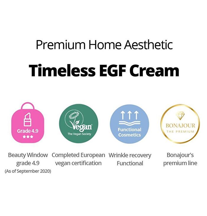 Bonajour EGF Time Recovery Solution Cream - 50ml