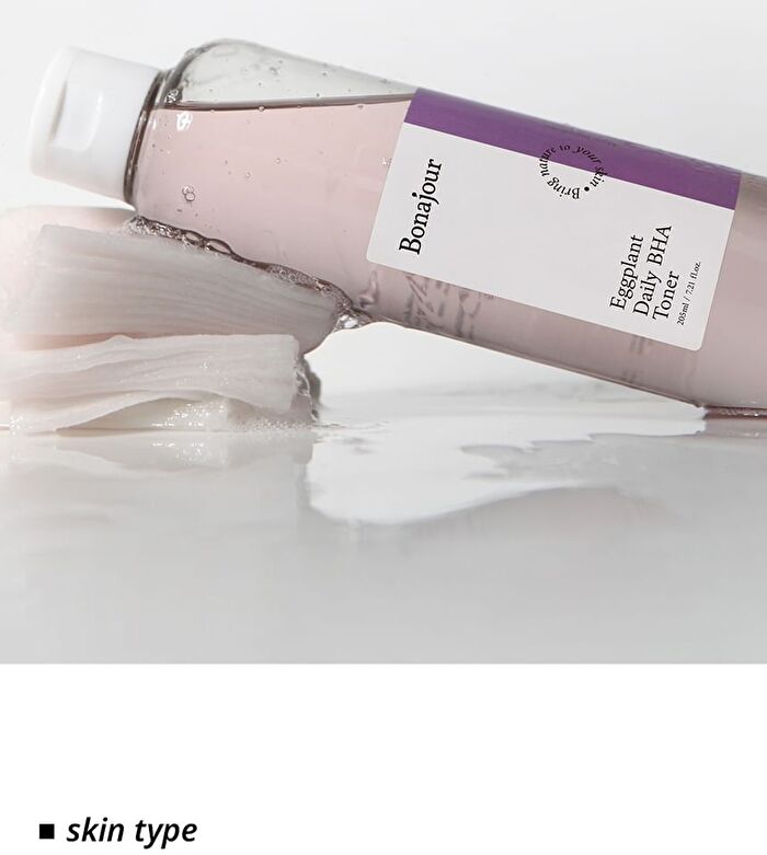 Bonajour Eggplant Daily BHA Toner - 205ml