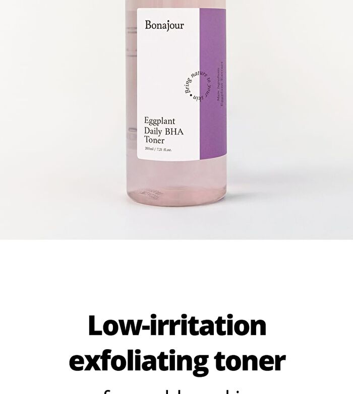 Bonajour Eggplant Daily BHA Toner - 205ml
