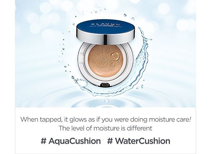 Klavuu Blue Pearlsation High Coverage Marine Collagen Aqua Cushion Set - 2 Colors - #21 Light Beige