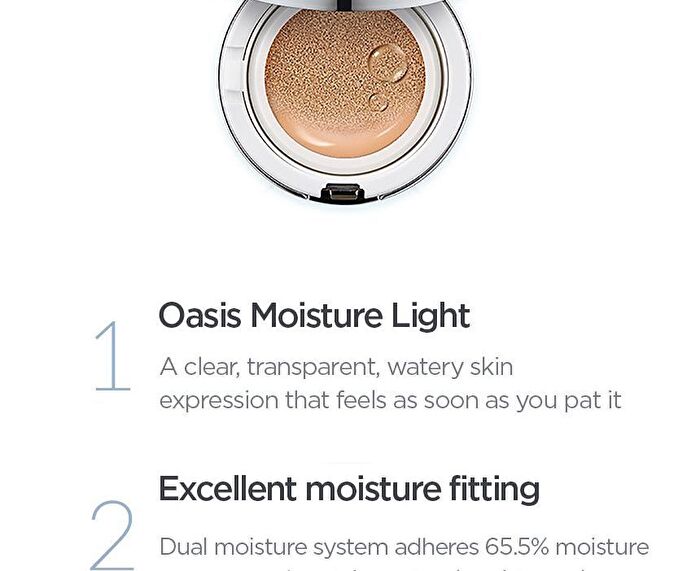 Klavuu Blue Pearlsation High Coverage Marine Collagen Aqua Cushion Set - 2 Colors - #21 Light Beige