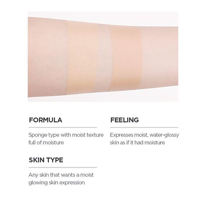 Klavuu Blue Pearlsation High Coverage Marine Collagen Aqua Cushion Set - 2 Colors - #21 Light Beige