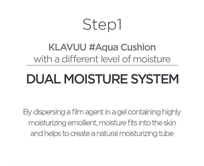 Klavuu Blue Pearlsation High Coverage Marine Collagen Aqua Cushion Set - 2 Colors - #21 Light Beige
