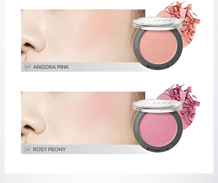Klavuu Urban Pearlsation Natural Powder Blusher - 5 Colors - #01 Champagne Nude