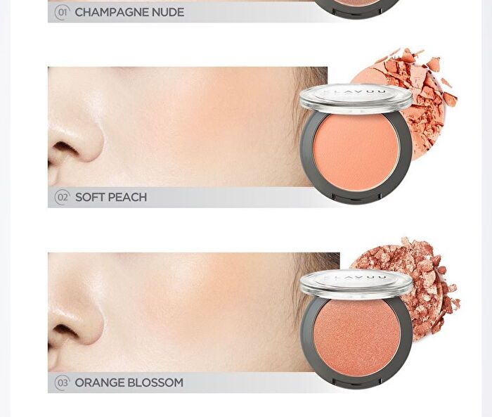 Urban Pearlsation Natural Powder Blusher - 5 Colors - #05 Rosy Peony