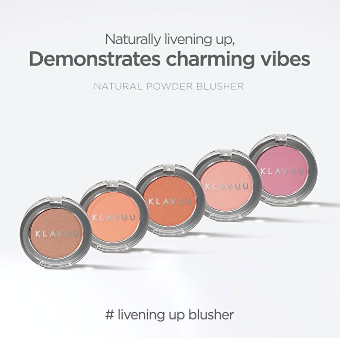 Urban Pearlsation Natural Powder Blusher - 5 Colors - #05 Rosy Peony
