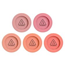 3CE Face Blush Mood For Blossom Edition - 5 Colors - #Peach Splash