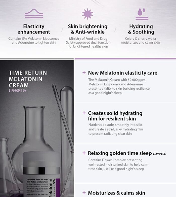 Maxclinic Time Return Melatonin Cream - 25g