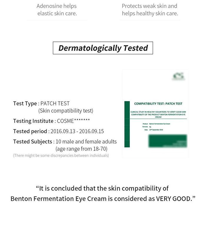 Fermentation Eye Cream Travel Size - 10g