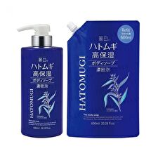Kumano Cosme Reihaku Hatomugi The Body Soap - 600ml Refill
