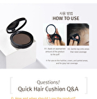 Quick Hair Cushion - 2 Colors - Natural Black
