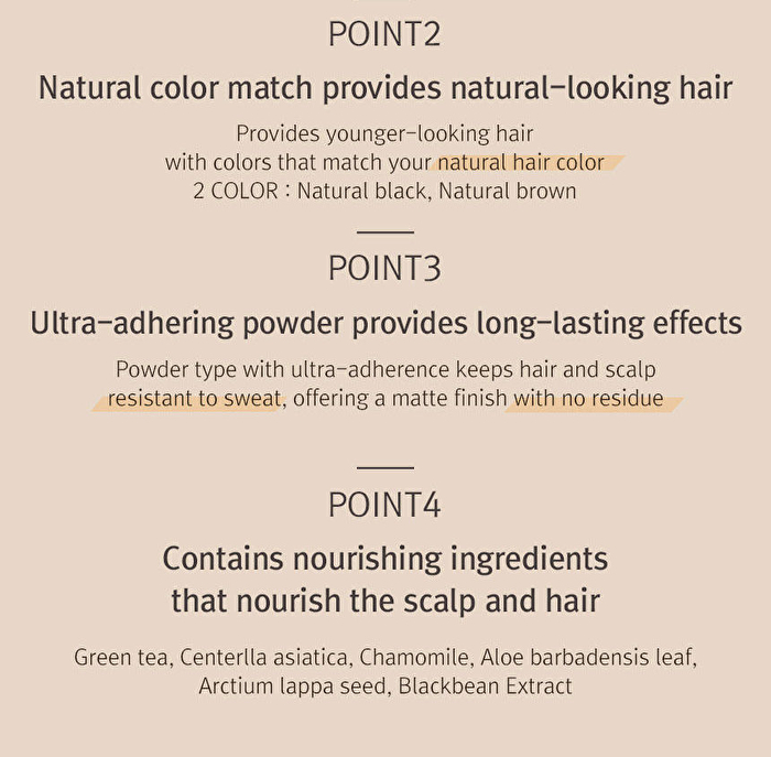 Quick Hair Cushion - 2 Colors - Natural Black