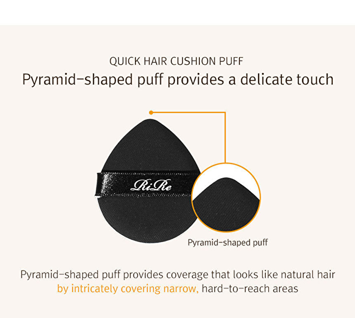 Quick Hair Cushion - 2 Colors - Natural Brown