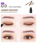Merzy The First Gel Eyeliner - 14 Colors - #G11 Charcoal Brown