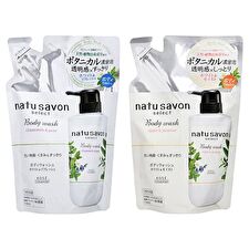 Kose Softymo Natu Savon Select Body Wash - Apple & Jamine - 360ml Refill