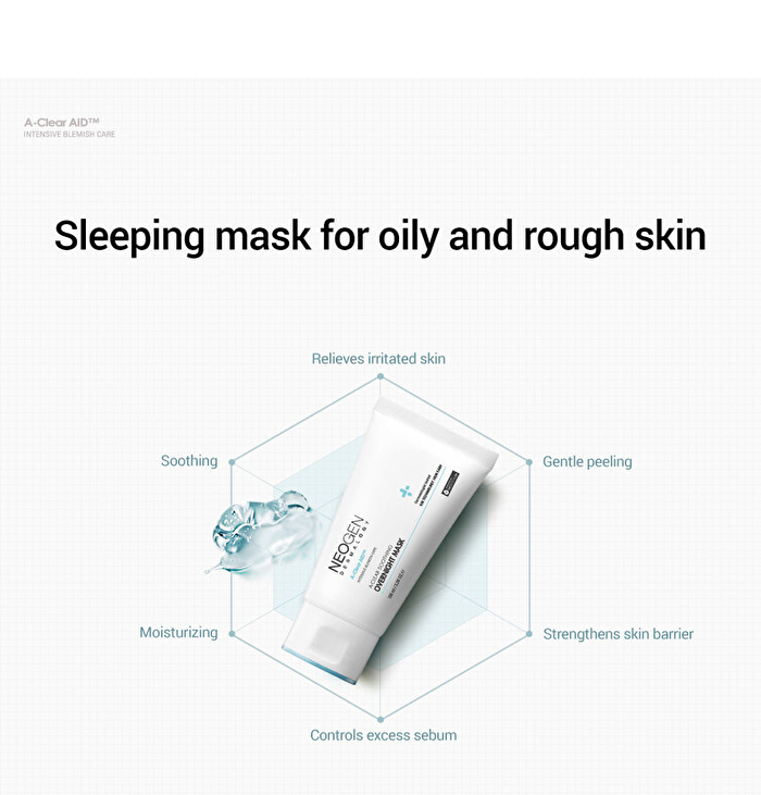 Dermalogy A-Clear Soothing Overnight Mask - 100ml