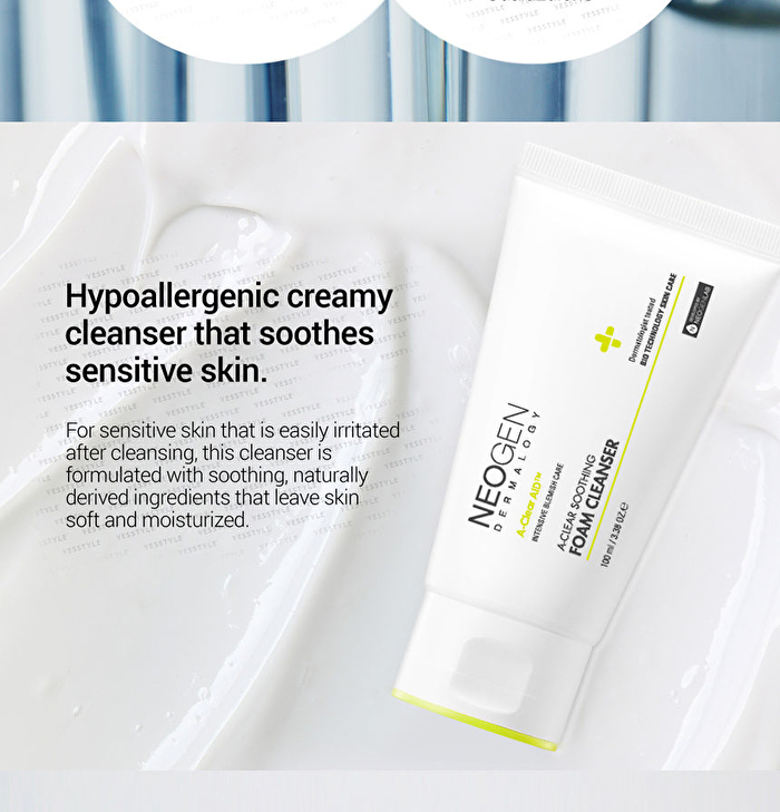Dermalogy A-Clear Aid Soothing Foam Cleanser - 100ml