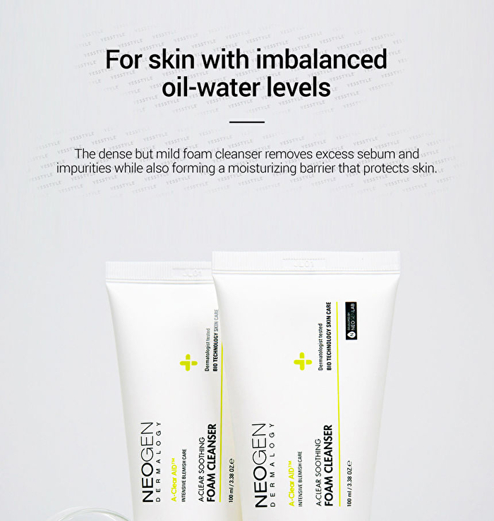 Dermalogy A-Clear Aid Soothing Foam Cleanser - 100ml