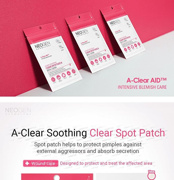 Dermalogy A-Clear Soothing Clear Spot Patch - 24 patches