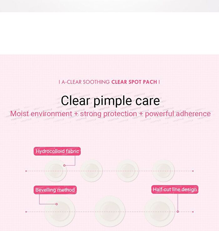 Dermalogy A-Clear Soothing Clear Spot Patch - 24 patches