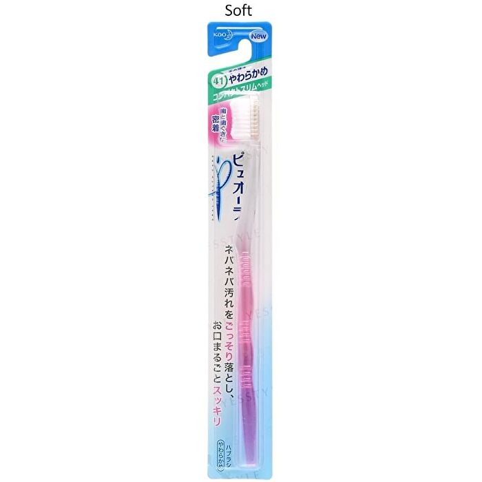 PureOra Compact Slim Head Toothbrush - 1 pc - Random Color - Normal