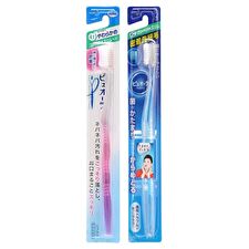 Kao PureOra Compact Slim Head Toothbrush - 1 pc - Random Color - Normal
