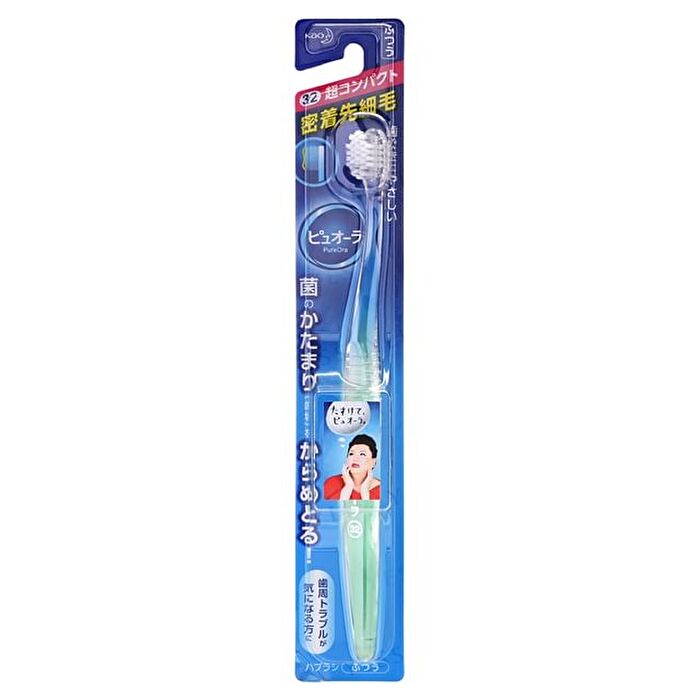PureOra Super Compact Head Toothbrush - 1 pc - Random Color - Normal