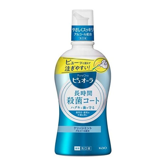 PureOra Medicinal Mouthwash Clean Mint - Clean Mint - 420ml